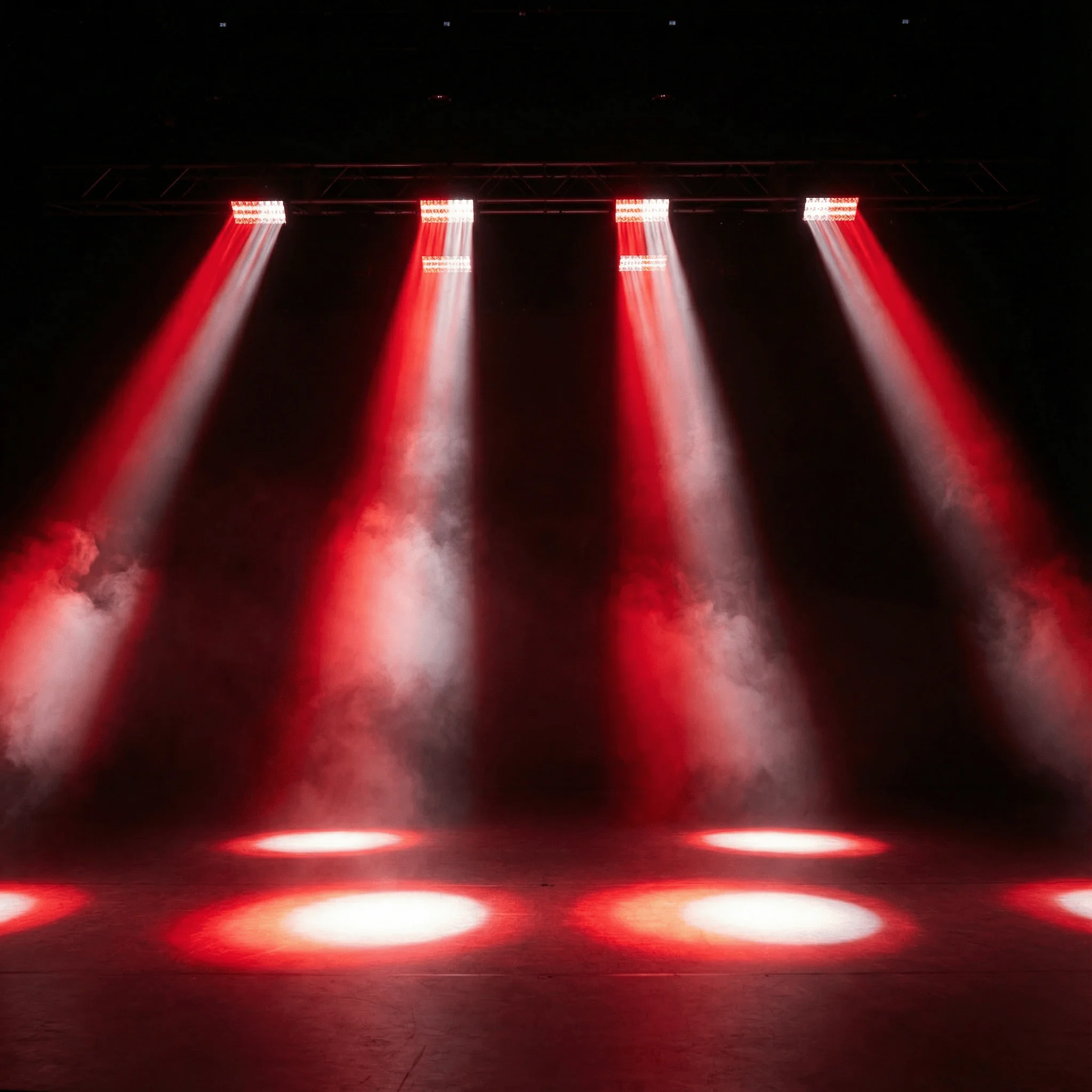 300W LED Beam&Strobe Light RGBW 4in1 Warm White Stage Wash Beam Lights DMX DJ Disco Party Show Horse