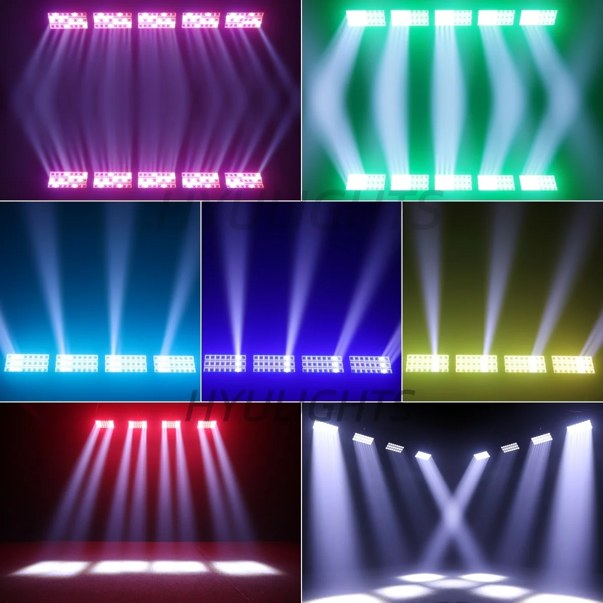 300W LED Beam&Strobe Light RGBW 4in1 Warm White Stage Wash Beam Lights DMX DJ Disco Party Show Horse