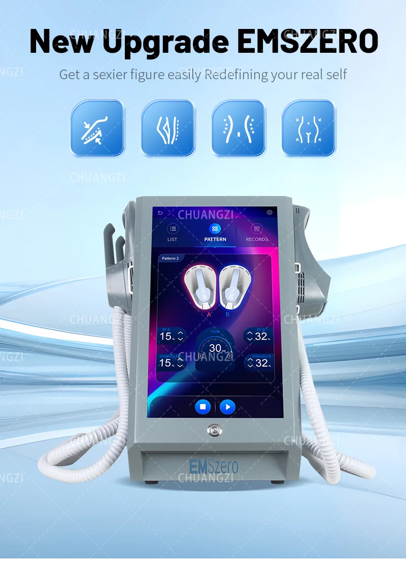 15 Tesla EMSzero EMS Body Sculpt Machine Fat Removal Body Slimmer Muscle Building Butt Lifting Sculpting Device for Home Spa