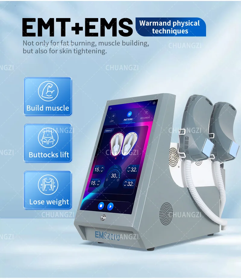 15 Tesla EMSzero EMS Body Sculpt Machine Fat Removal Body Slimmer Muscle Building Butt Lifting Sculpting Device for Home Spa