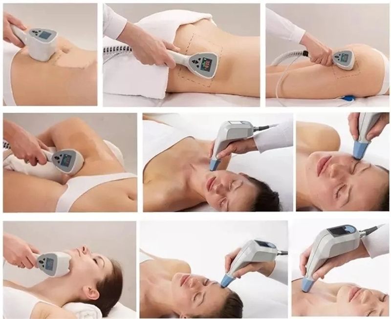 Portable NEO Equipment Slimming Machine Ultrasonic Cellulite Wrinkle Removal Face Lift 2 Handles Ultra 360 Fat Reducing Machine