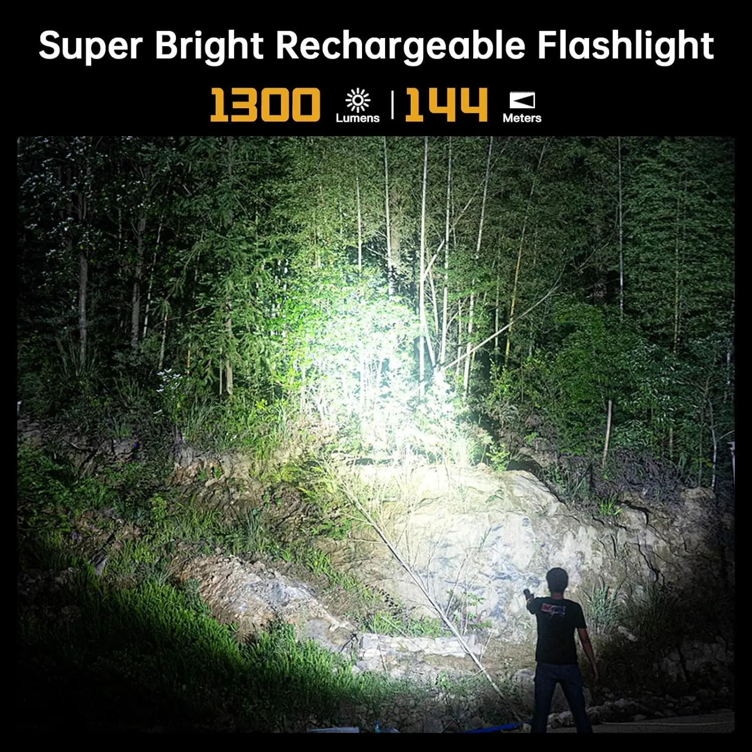 Wurkkos FC11C 519A USB-C Rechargeable EDC 18650 Flashlight Max Output 1200 LM IP68 Waterproof Magnetic Tail Hiking Travel Torch