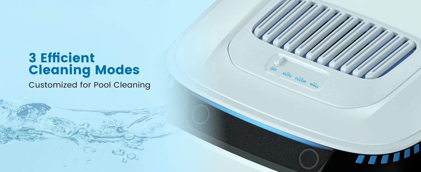AIRROBO PC10 Pool Vacuum for Inground Pools, Smart Navigation Pool Cleaner Robot, Wall Climbing Pool Cleaner,120 Min Run Time