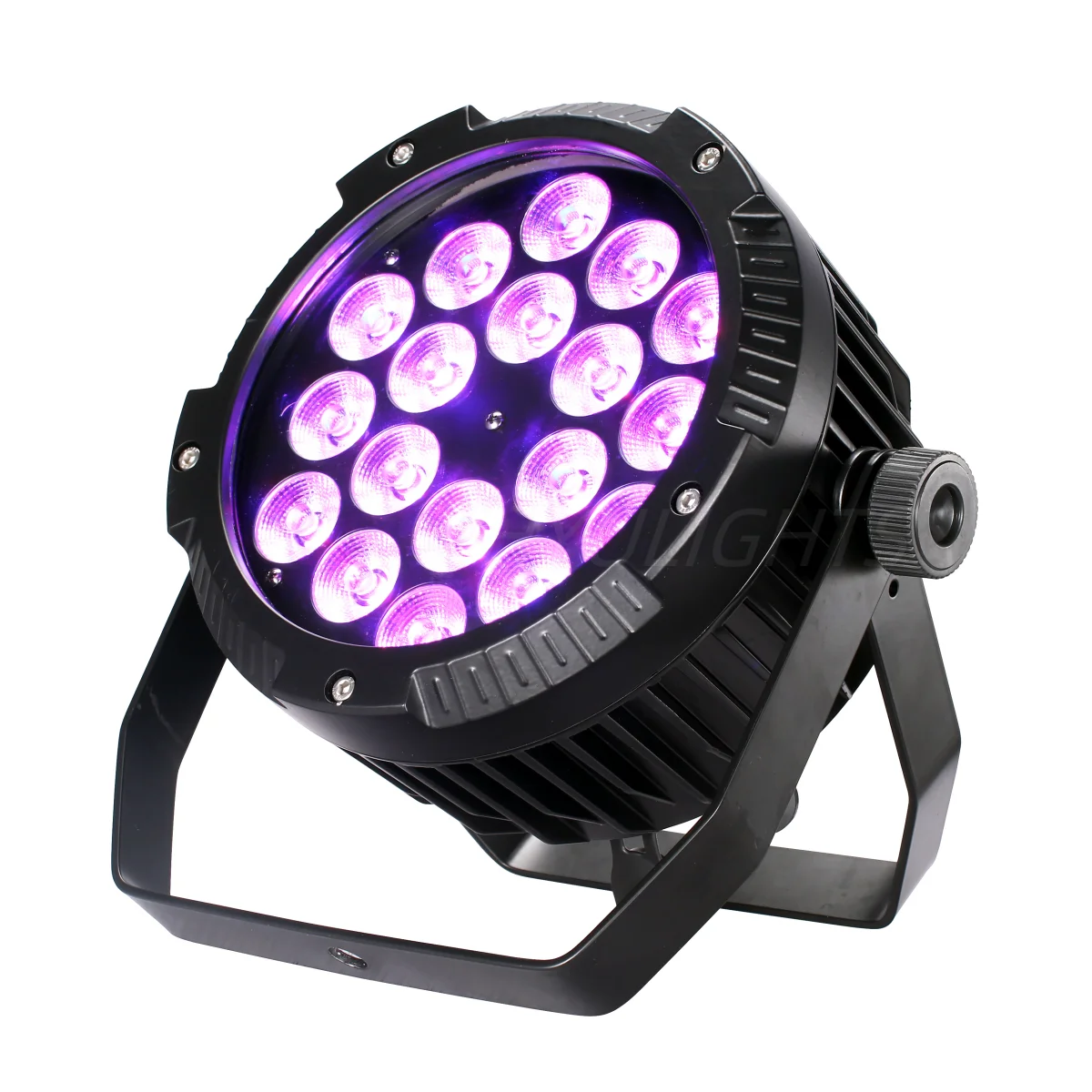 2X IP65 Waterproof Stage Effect Aluminum Led Par 18x18W RGBWA UV 6in1 DMX512 Outdoor Down Light DJ Equipment Disco Wash No Noise