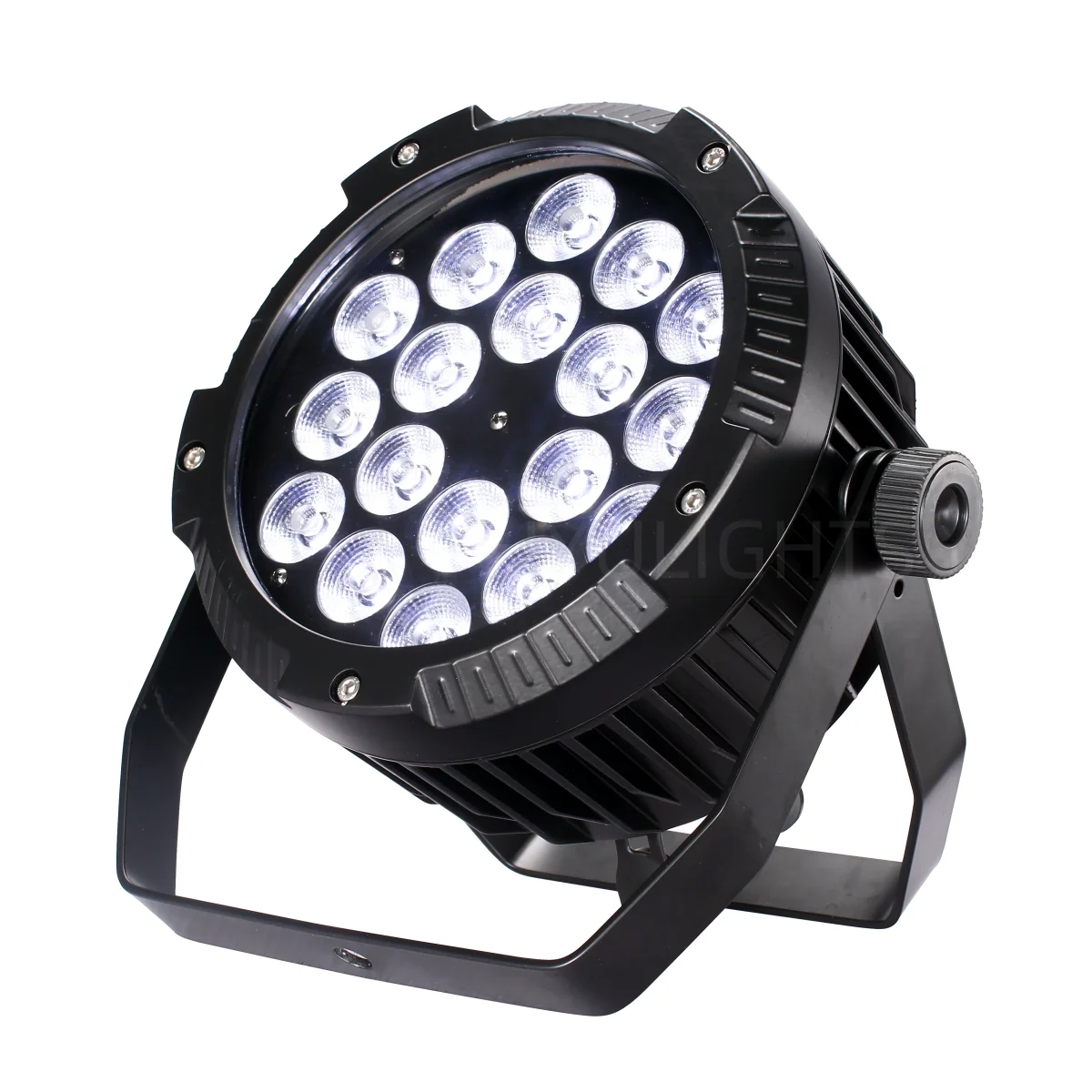 2X IP65 Waterproof Stage Effect Aluminum Led Par 18x18W RGBWA UV 6in1 DMX512 Outdoor Down Light DJ Equipment Disco Wash No Noise