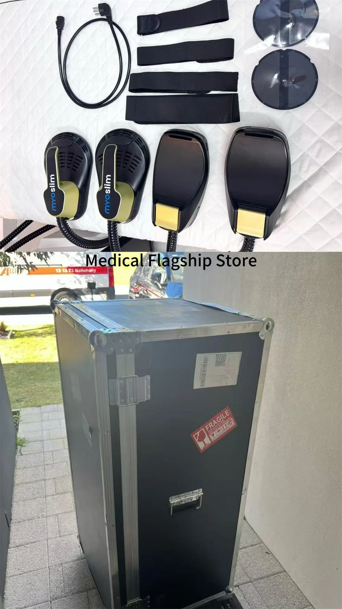 EMSzero Neo Body Sculpting Machine Shaping 6500W 200hz EMS Radio Frequency RF Muscle Stimulator Device