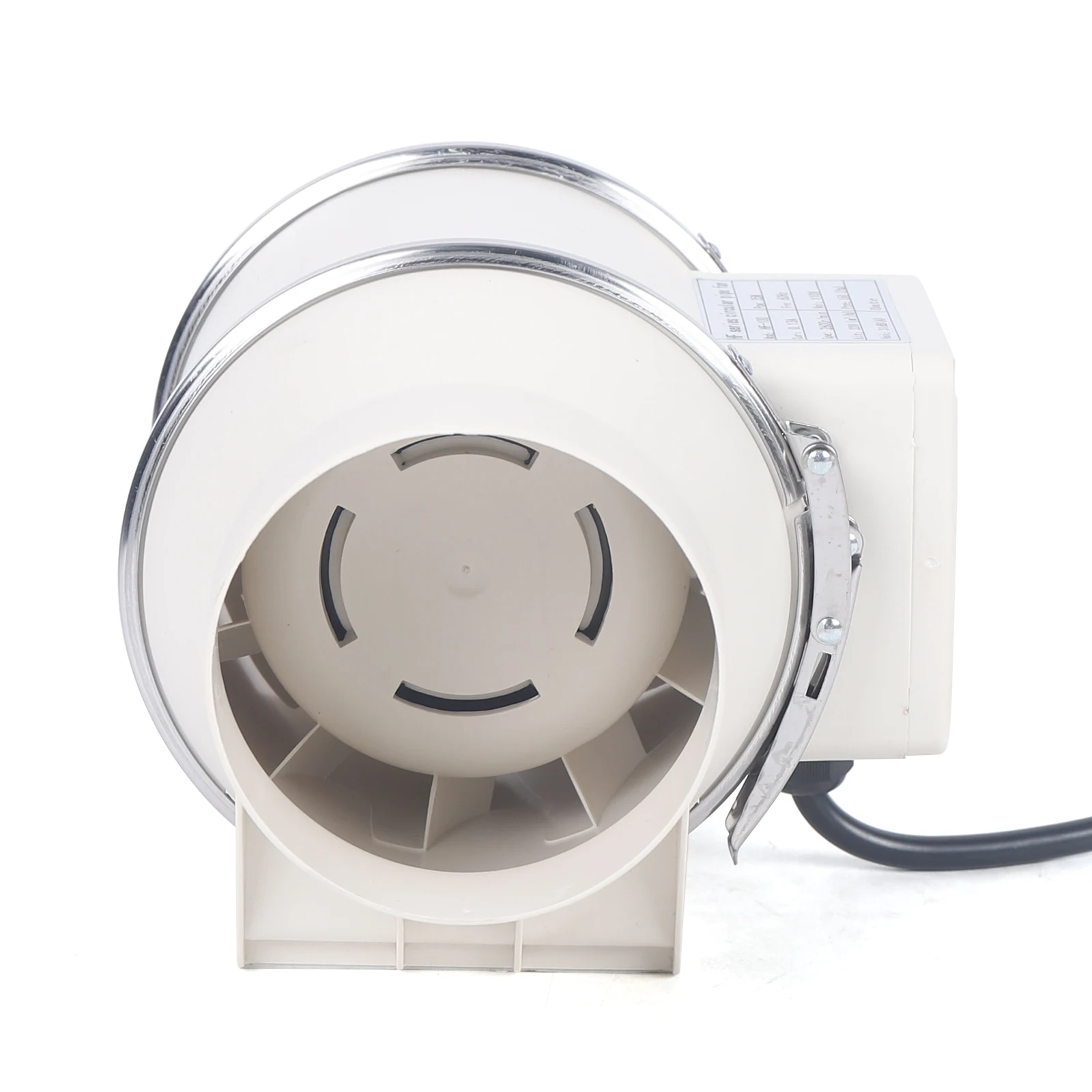 HF-100P 110V 35W Radiator Fan Radiator Ventilator Exhaust Ventilation Fan Air Duct Fan Duct Ventilation Fan for Home, Kitchen
