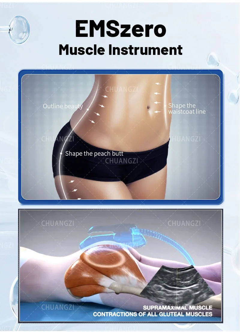 EMSZERO NEO RF HIEMT EMS Body Sculpt Machine Eletric Muscle Stimulator Muscle Massager Fat Burner Weight Loss Butt Lifter Shaper