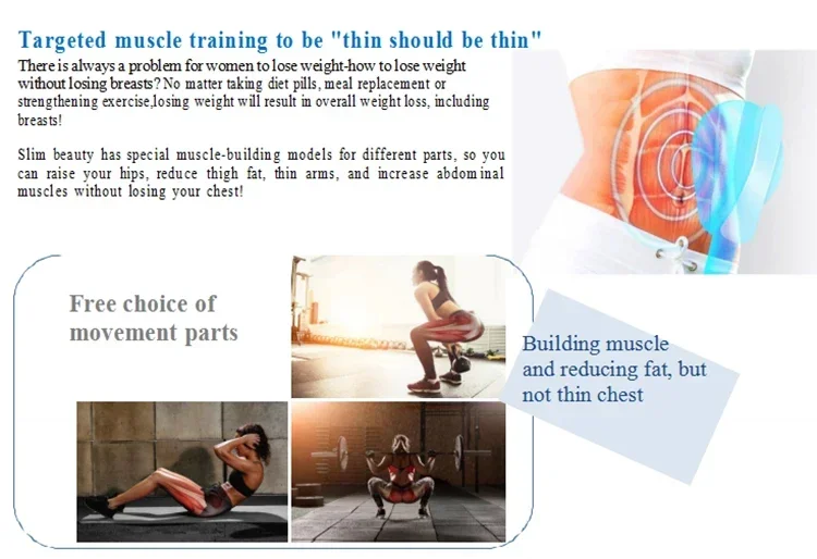 Myoslim RF HIEMT Body Sculpting Machine Electrical Muscle Stimulator Fat Burner Weight Loss Butt Lifter Shaper Body Care