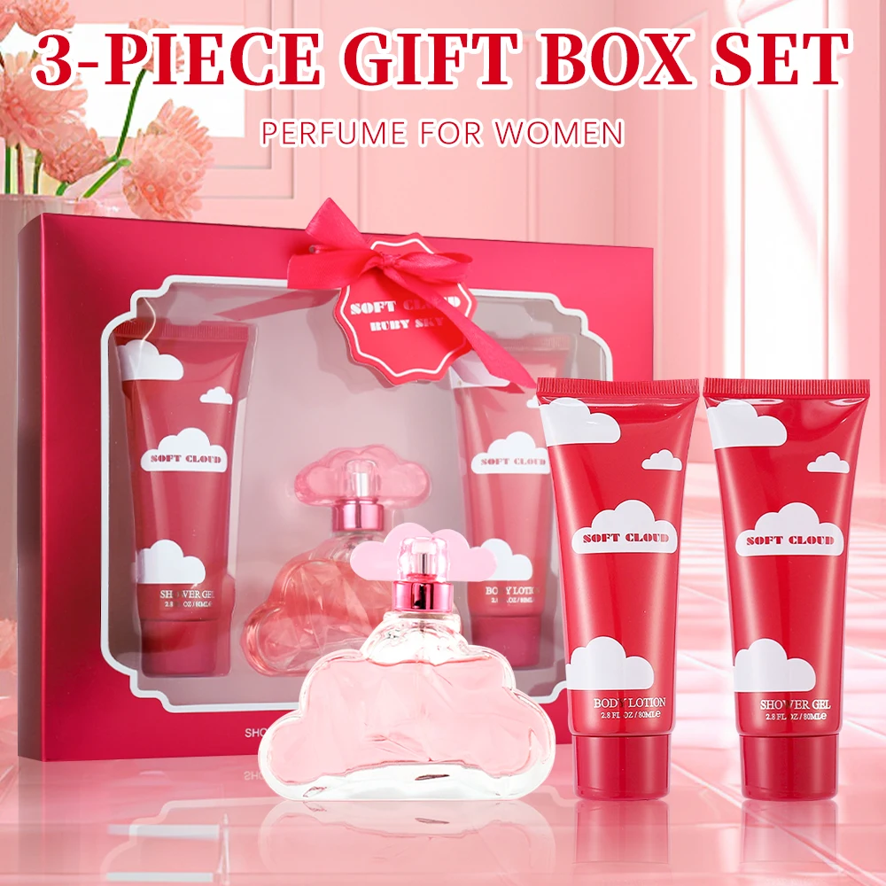 3.4 Oz Women's Eau De Toilette Spray/Set, Lasting Fragrance, Including Lavender, Bergamot, Pear, Very Suitable For Dating, Daily