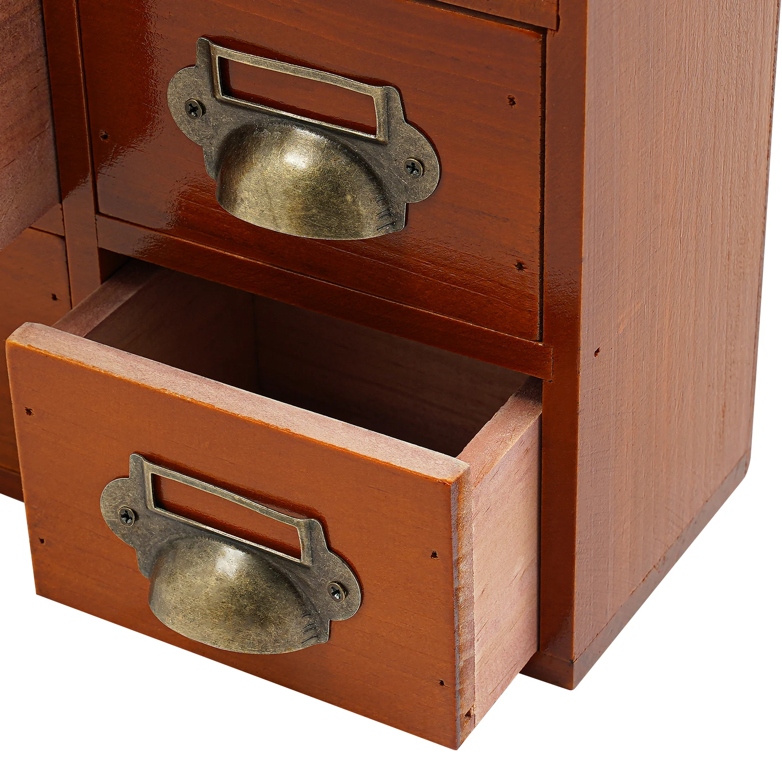 16 Drawers Storage Cabinet,, Apothecary Chests and Cabinets, Herb Storage Box, Wooden Desk Drawer Organizer