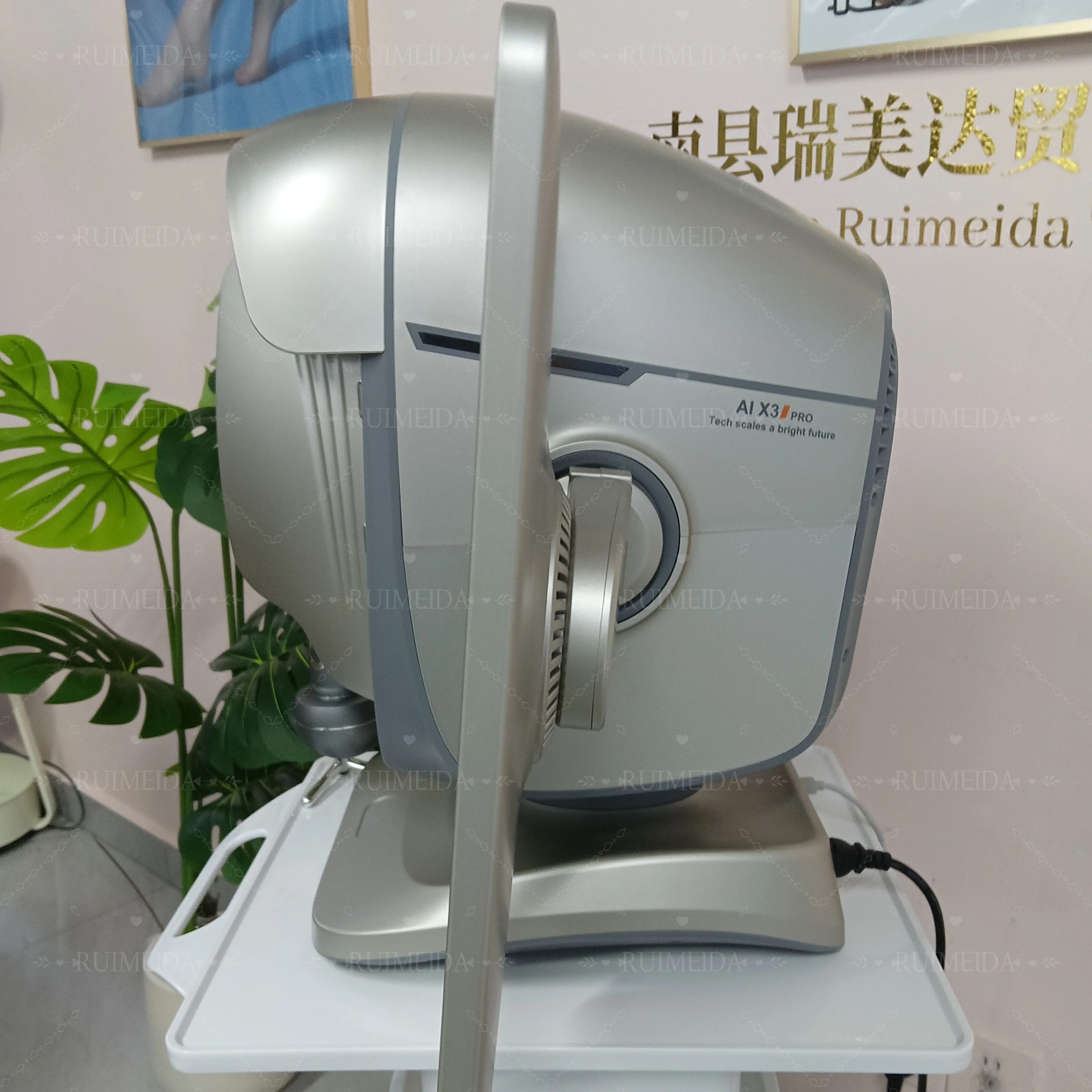 X3 Prro Skin Analyzer Machine 15.6 Inch 3D Facial AI Skin Care Scanner Hair Analysis 8 Light Spectrum for Business Beauty Care