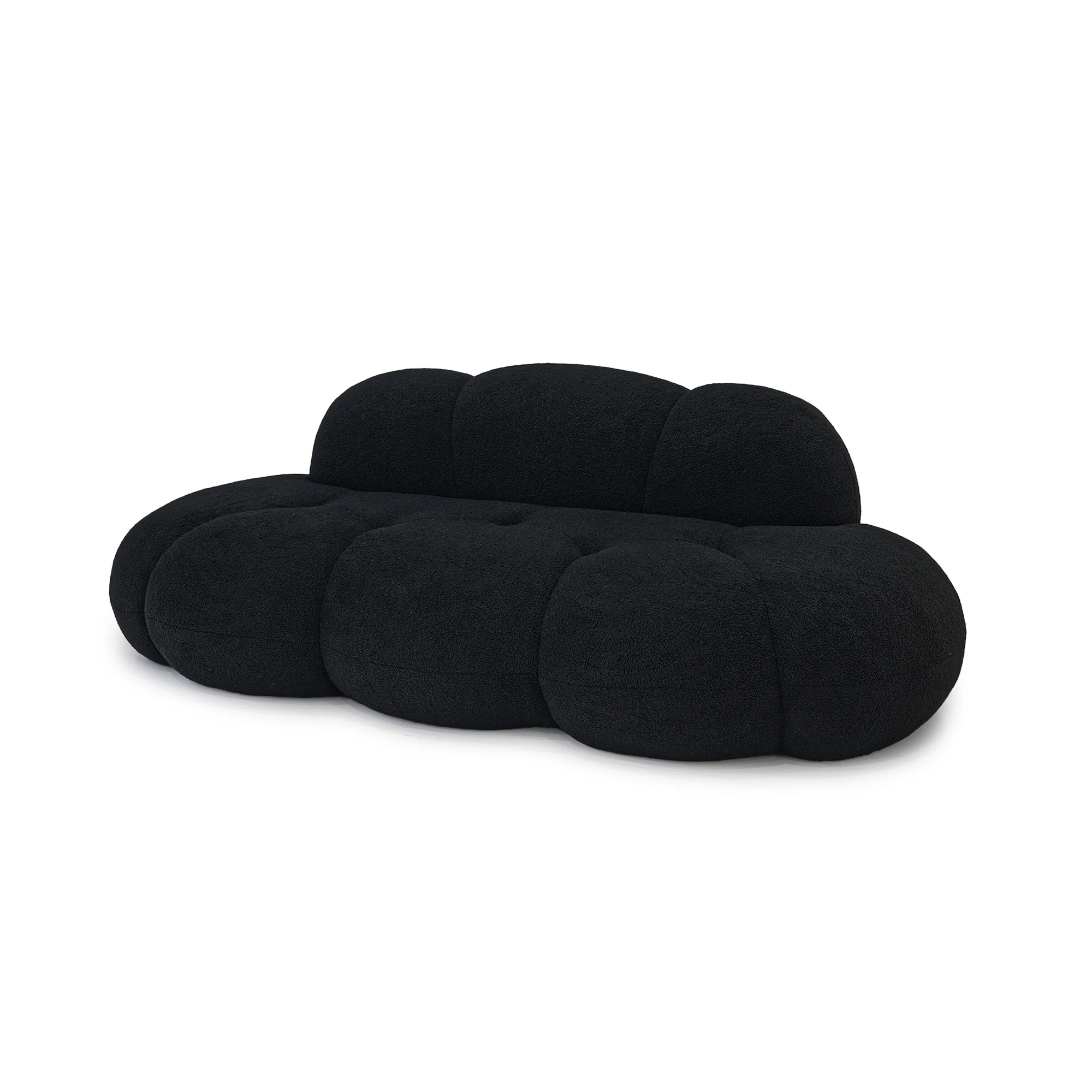 Sdorens Modern Cloud Shaped Couches for Living Room Comfy Upholstered Cloud Shaped Leisure Sofa Couch for Bedroom Apartment