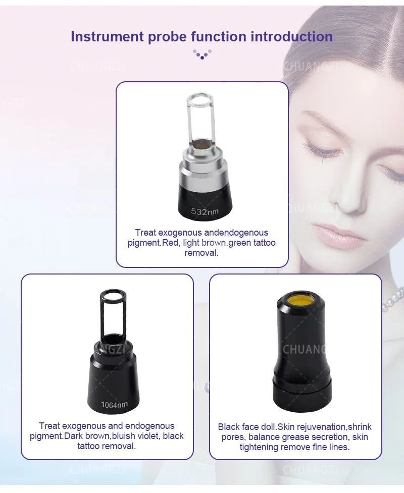 2-In-1 Soprano Diode Picosecond Lase Machine Permanent Ice-Point Hair Removal 755 808 1064nm 4 Wavelengths CE