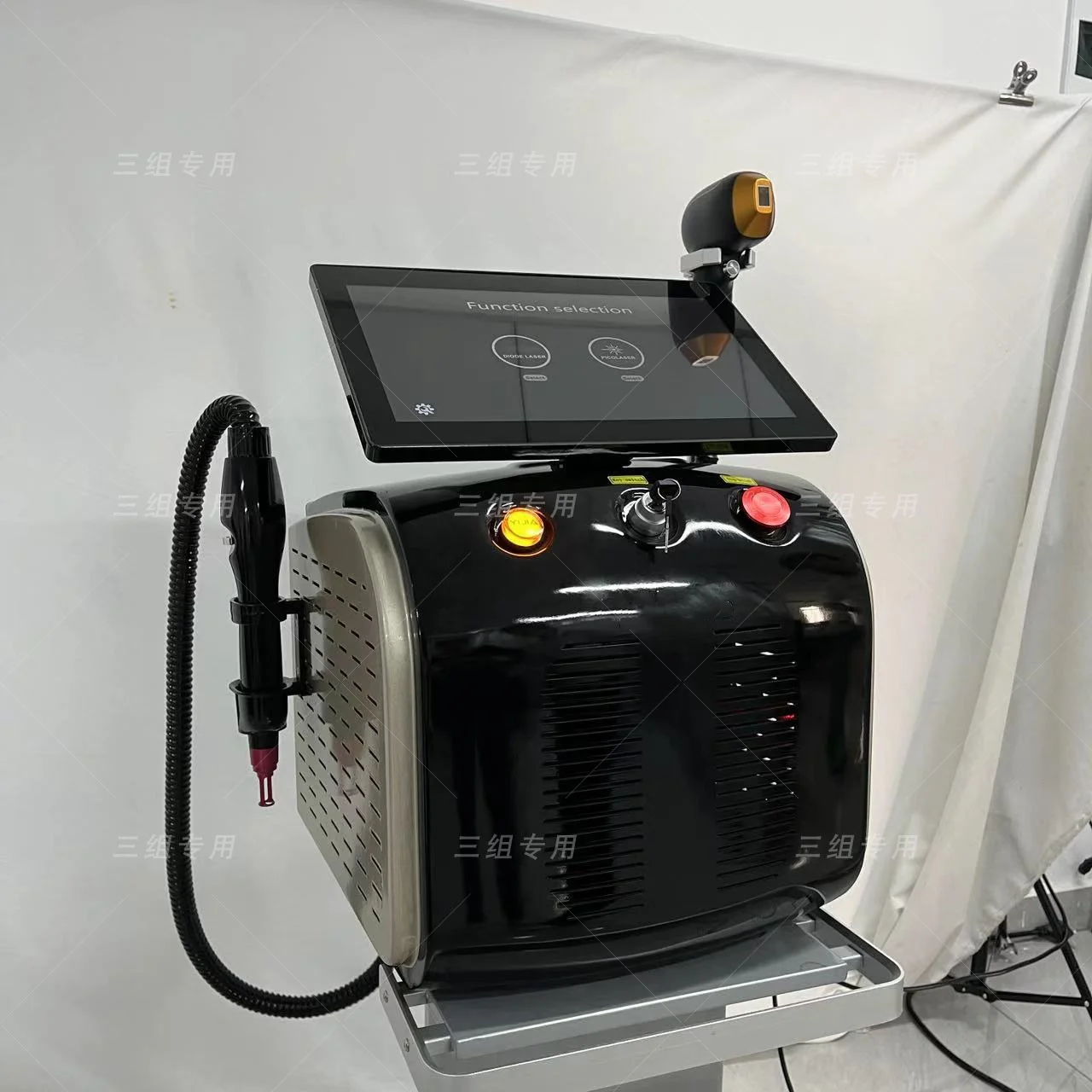 2-In-1 Soprano Diode Picosecond Lase Machine Permanent Ice-Point Hair Removal 755 808 1064nm 4 Wavelengths CE