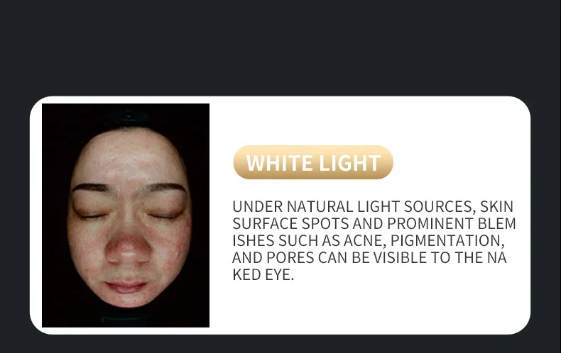 New Upgrade AI Facial Skin Analyzer Professional 3D Face Scan Detection Machine Intelligent Skin Diagnosis Beauty Device