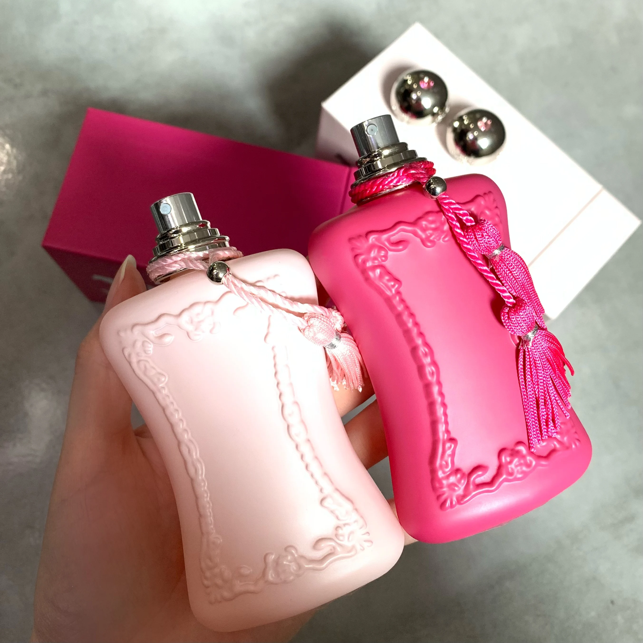 Parfu. m.s d.e Ma. rl. y Paris two women's perfume spray, oriental fragrance, rose agarwood lasting fragrance
