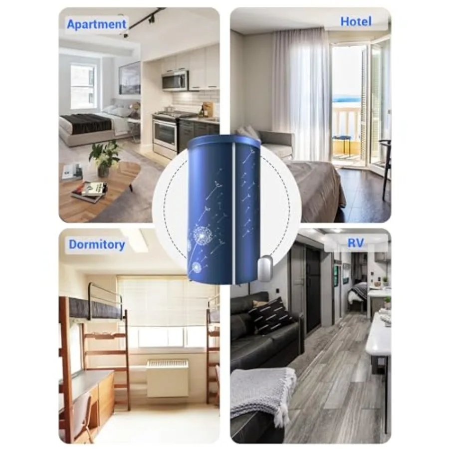 Portable Dryer 46Inch-1000W Portable Clothes Dryer for Apartments Portable Dryers Machine with Storage Bag Mini Clothes Dryers