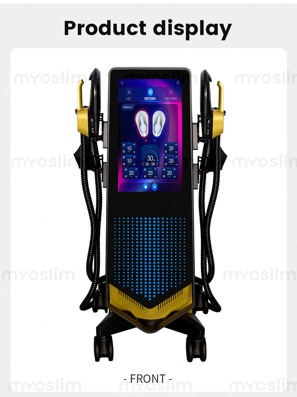 MYOslime Sculpting Weight Lose Machine EMS Stimulater Slim Muscle Body Sculpt Removal Butt Build For Salon Nova