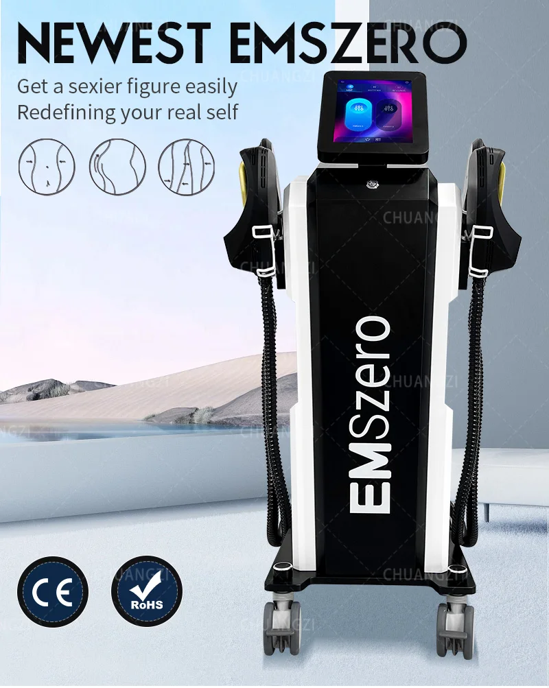 EMSzero PRO RF EMS Body Sculpt Machine 15 Electromagnetic Sculpting Slimming Fat Stimulation Muscle Stimulation Pelvic Body