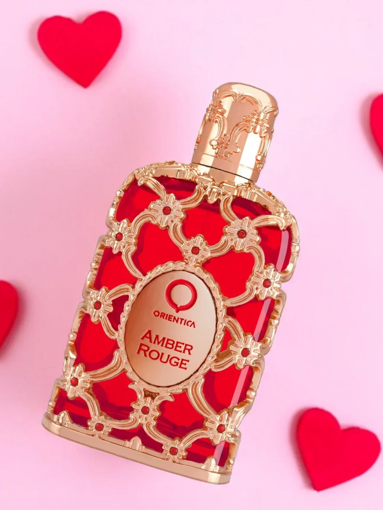 NOTICE DISCONTINUED NO RESTOCK AVAILABLE PLEASE DO NOT PLACE ORDER OUT OF STOCK ORDERS WILL NOT BE SHIPPED Orientica Amber Rouge 80ml EDP Unisex Perfume Sweet Saffron Amber Long Lasting Luxury Fragrance