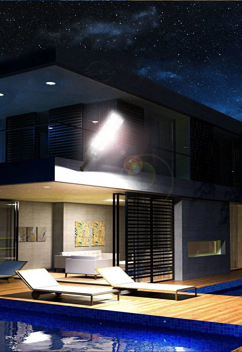 Super Bright 1008 LED Solar Lights Outdoor Street Lamp 3 modes IPX65 Waterproof Garden Lighting With Smart Motion Sensor