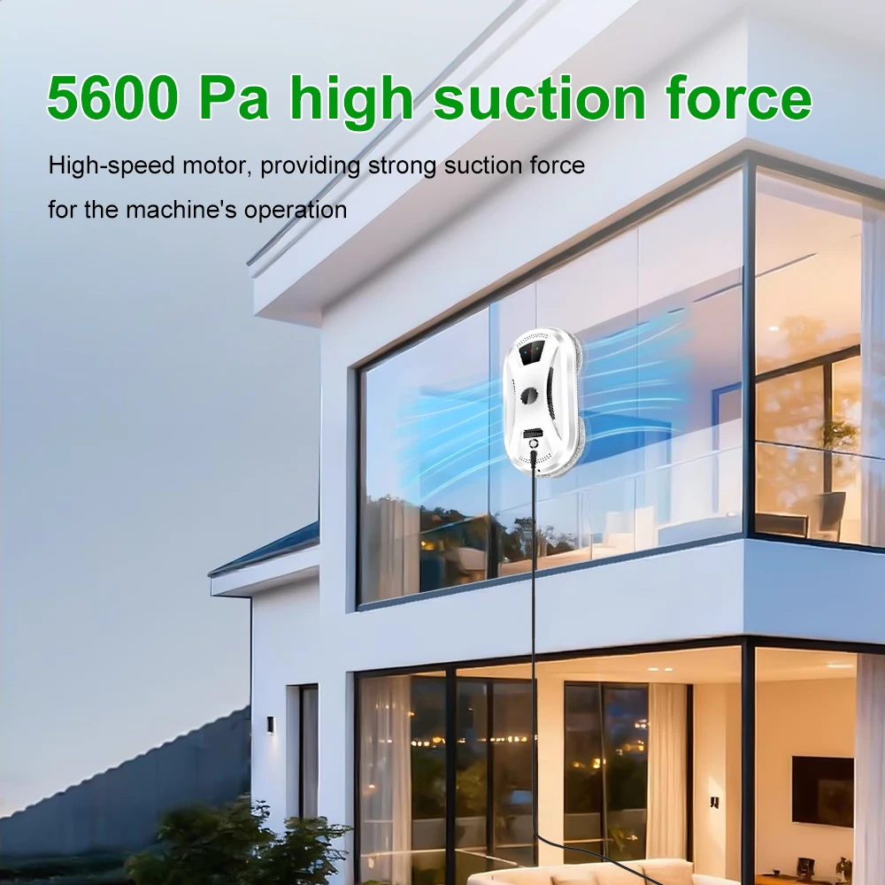 PuRuiKai Ultra Thin Robot Vacuum Cleaner Window Cleaning Robot Window Electric Glass Limpiacristales Remote Control For Home