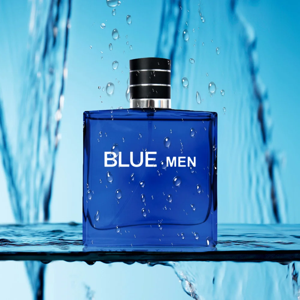 3.4 oz Men's Eau De Toilette Spray, Durable Perfume, Lemon Mint Pink Pepper Flavor, Very Suitable for Dating, Daily Life, Party