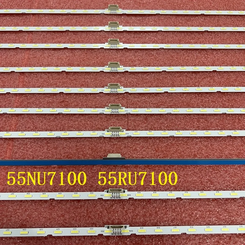 LED Strip For Samsung UE55NU7100K UE55NU7021 UE55NU7091U UE55RU7025K UE55RU7025 UE55RU7100 UE55NU7100 BN96-45913A UE55NU7102