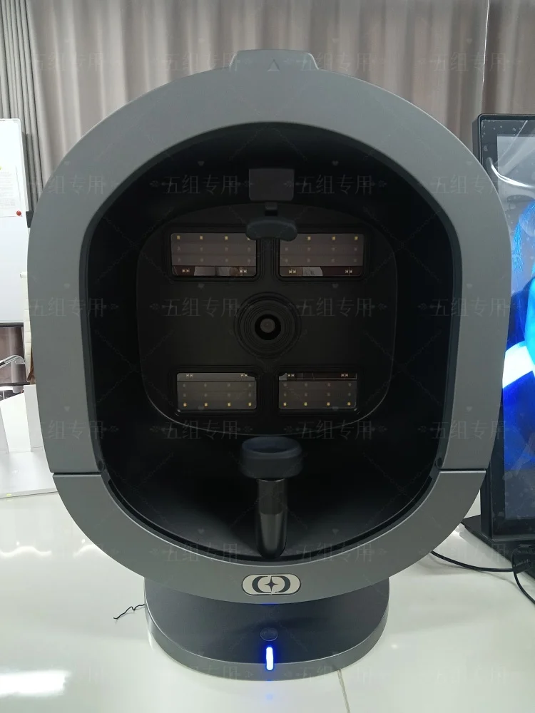 21.5 Inch X5 Facial Skin Analyzer 3D AI Hair Analysis Machine 8 Light Spectrum Skin Analysis Scanner For Business Beauty Care