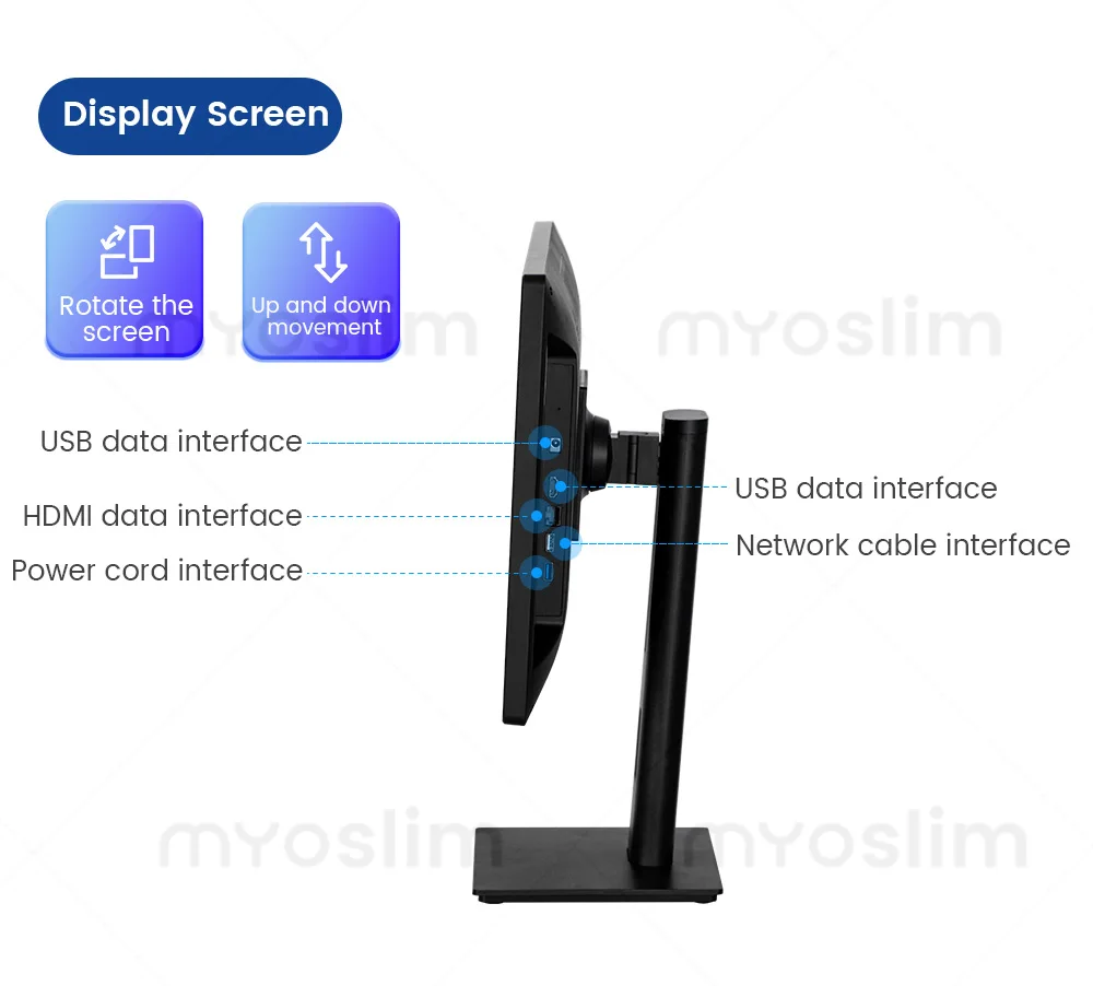21.5 Inch X5 Facial Skin Analyzer 3D AI Hair Analysis Machine 8 Light Spectrum Skin Analysis Scanner For Business Beauty Care