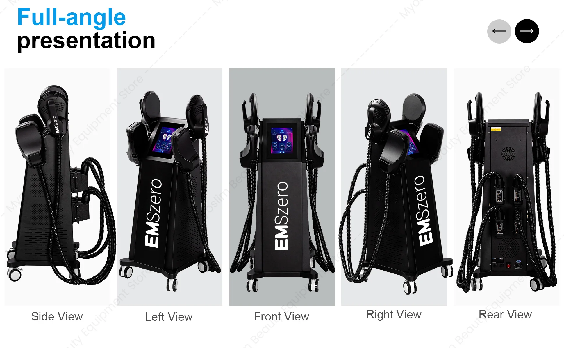 HIEMT EMSZERO RF High Intensity EVibration Pulse Electromagnetic Body Shaping Professional Muscle Growth And Fat Burning Machin