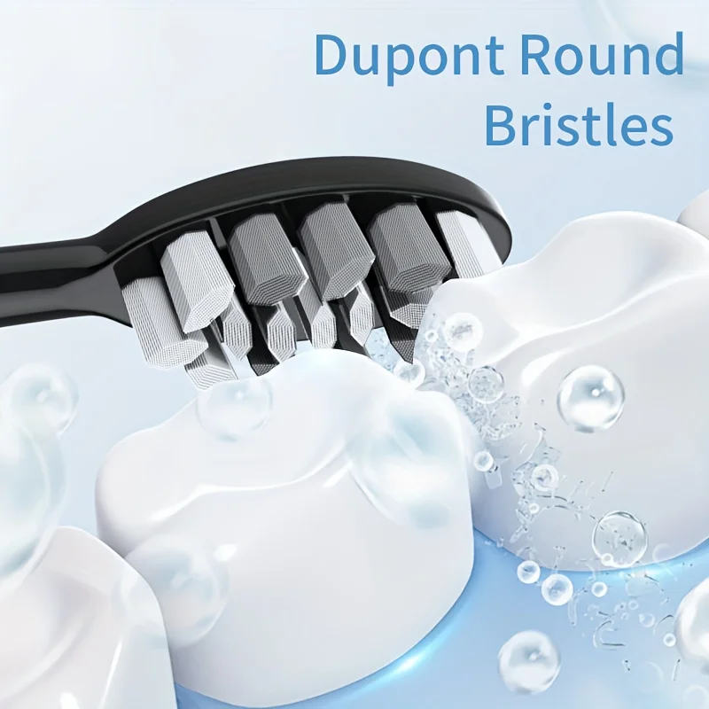 Electric Toothbrush Rotary Cleaning Teeth Brush Waterproof Electronic Tooth Brush With Timer USB Rechargeable Toothbrush 10 Head