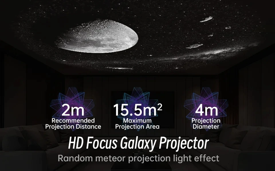 Galaxy Projector Star Projector Planetarium Starry Sky Night Light for Kids Adults Space Ceiling Projectors for Home Decor Chris