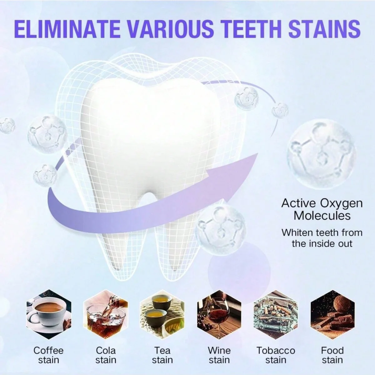 9D Whitener Strips Teeth Brightening Strips White Strips For Teeth Whitening Teeth Effect Oral Tooth Teeth Whitening Strips Gift