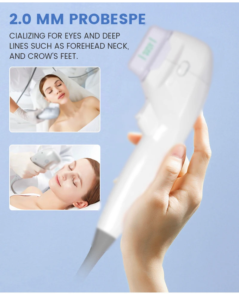 2 in 1 7D HIFU Machine Facial Lifting Skin Tightening Vaginal Tightening Beauty Salon Equipment