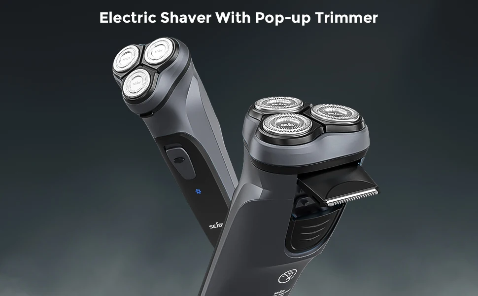 Sejoy BLASTO1 Electric Shaver for Men Rechargeable Electric Razor Triple Floating Head Shaving Machine Beard Trimmer Gift