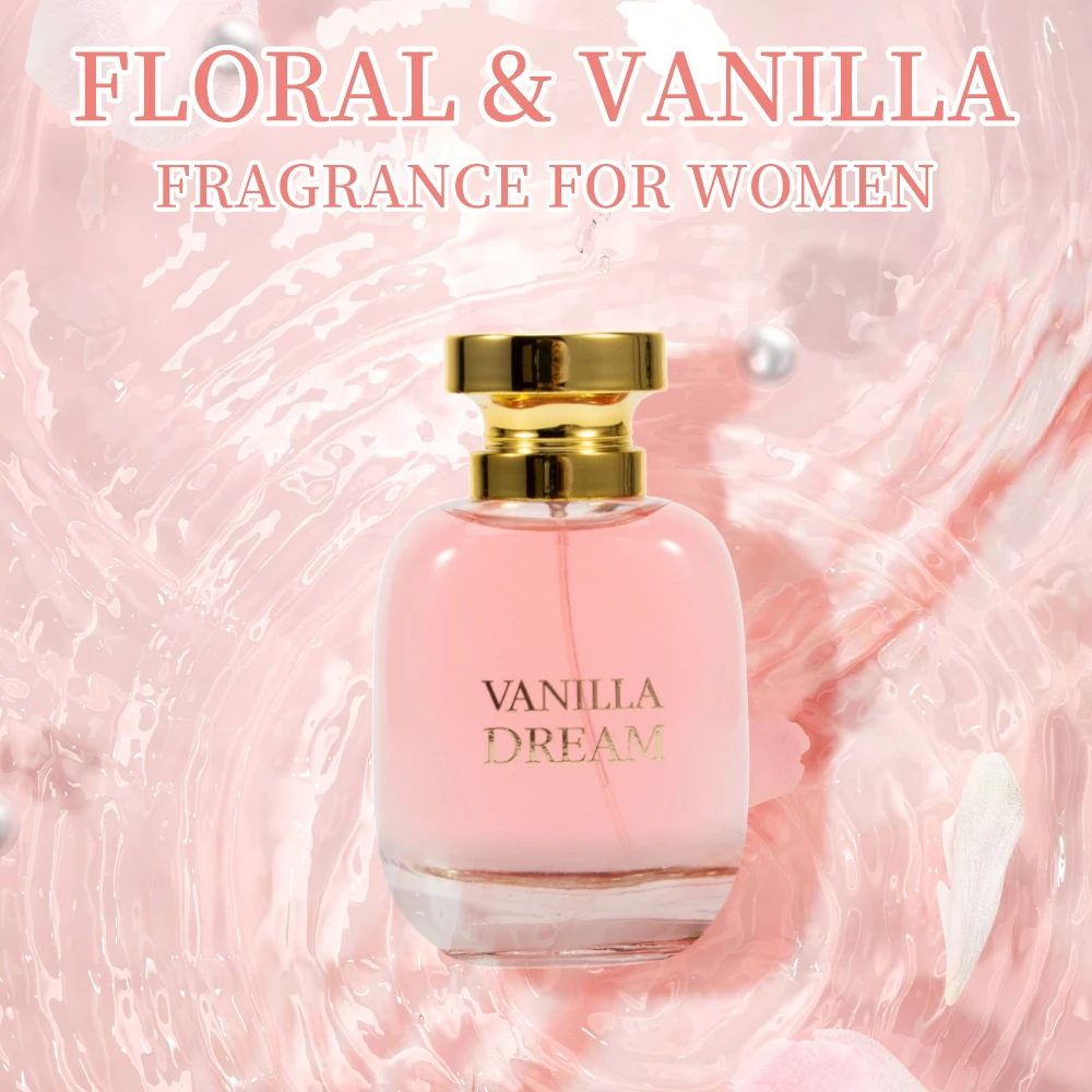 VANILLA DREAM Women's EDP 3.4 Ounce (Pack of 1) Eau De Parfum for Women Women's Fragrance Long Lasting Perfume for Women