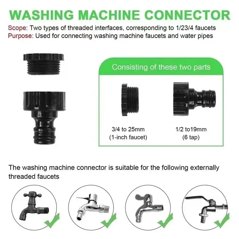 2024 Expandable Magic Hose, High-Pressure Car Wash, 7Water Spraying Functions, Water Gun, Home Garden Watering Hose Garden Hose