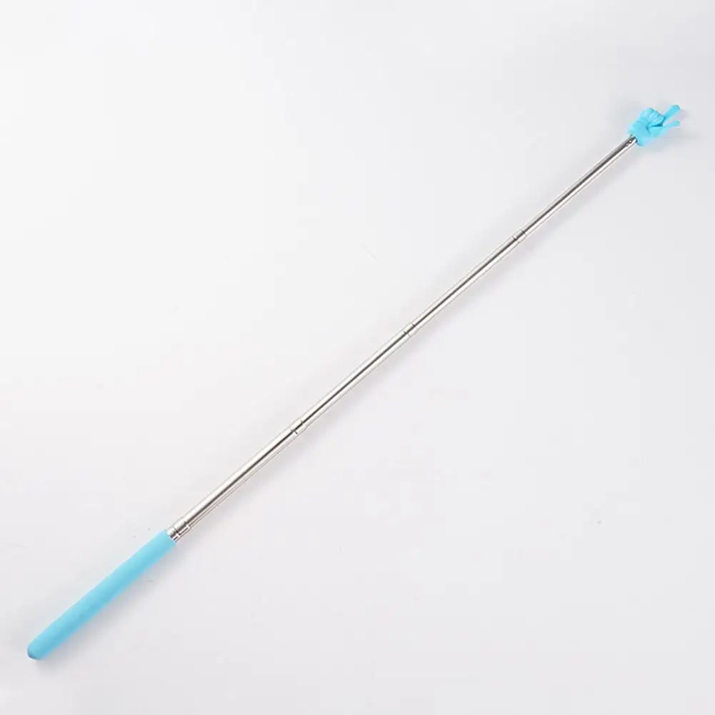 Retractable Teacher Pointer Finger Design StainlessSteel Telescopic School Teaching Pointer Stick Teacher Supplies for Classroom