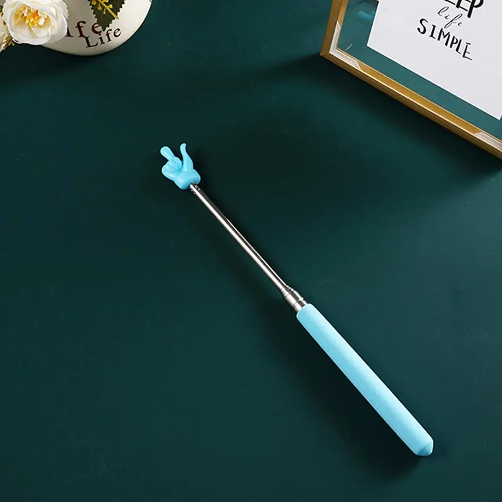 Retractable Teacher Pointer Finger Design StainlessSteel Telescopic School Teaching Pointer Stick Teacher Supplies for Classroom