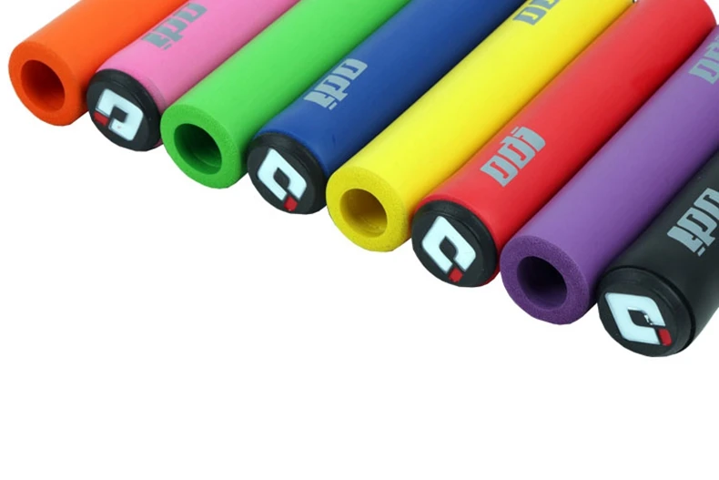 ODI MTB Handlebar Grips Mountain Bicycle Folding Bike Cover Ultralight Anti Slip Silica Gel Foaming Including Plug Bicycle Parts