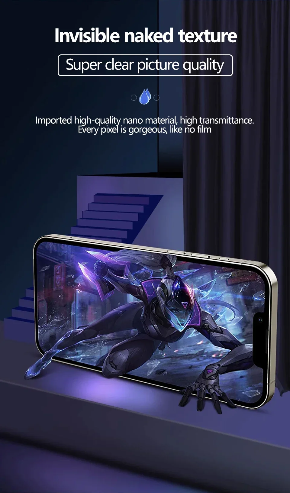 5Pcs Full Cover Hydrogel Film For iPhone 13 12 11 14 15 18 Pro Max Screen Protector For iPhone 16 17 PRO XR X XS MAX Not Glass