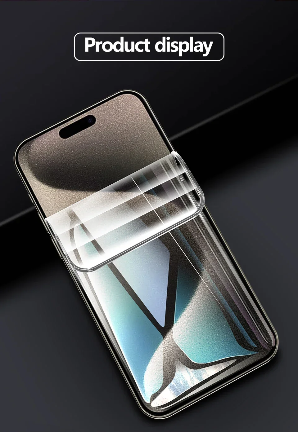 5Pcs Full Cover Hydrogel Film For iPhone 13 12 11 14 15 18 Pro Max Screen Protector For iPhone 16 17 PRO XR X XS MAX Not Glass