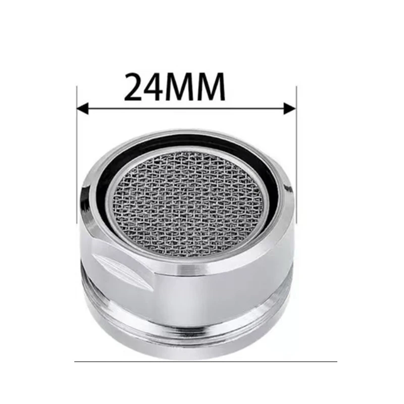 Brass Water Saving Faucet Tap Aerator Replaceable Filter Mixed Nozzle 24mm Thread Bathroom Faucet Bubbler Faucet Replacement