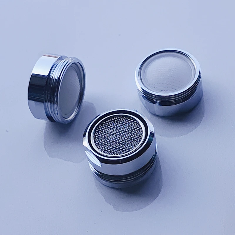 Brass Water Saving Faucet Tap Aerator Replaceable Filter Mixed Nozzle 24mm Thread Bathroom Faucet Bubbler Faucet Replacement