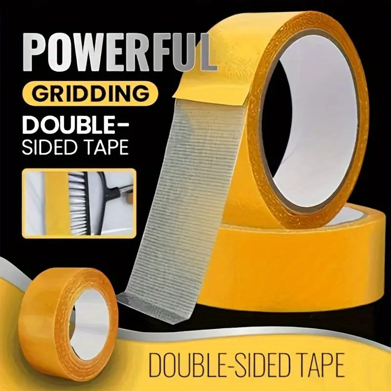 Extra Powerful Double Sided Adhesive Super Strong Double Sided Tape Non-slip Waterproof Translucent Mesh Tape Kitchen Bathroom