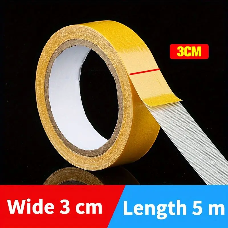 Extra Powerful Double Sided Adhesive Super Strong Double Sided Tape Non-slip Waterproof Translucent Mesh Tape Kitchen Bathroom