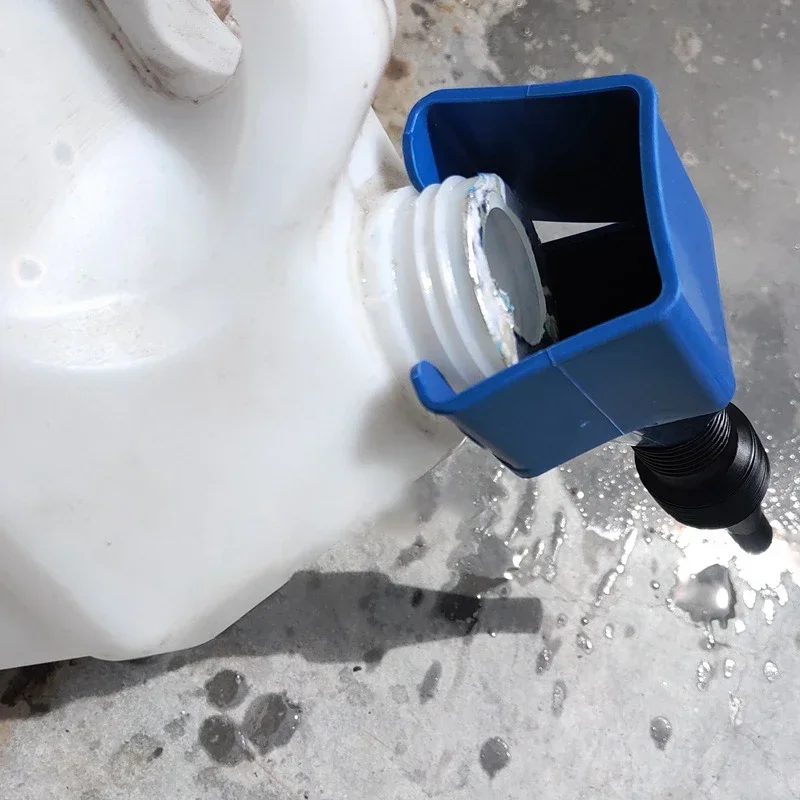 Foldable Car Motorcycle Refueling Gasoline Engine Plastic Oil Funnel Filter Transfer Tool Flexible Funnel Draining Tool
