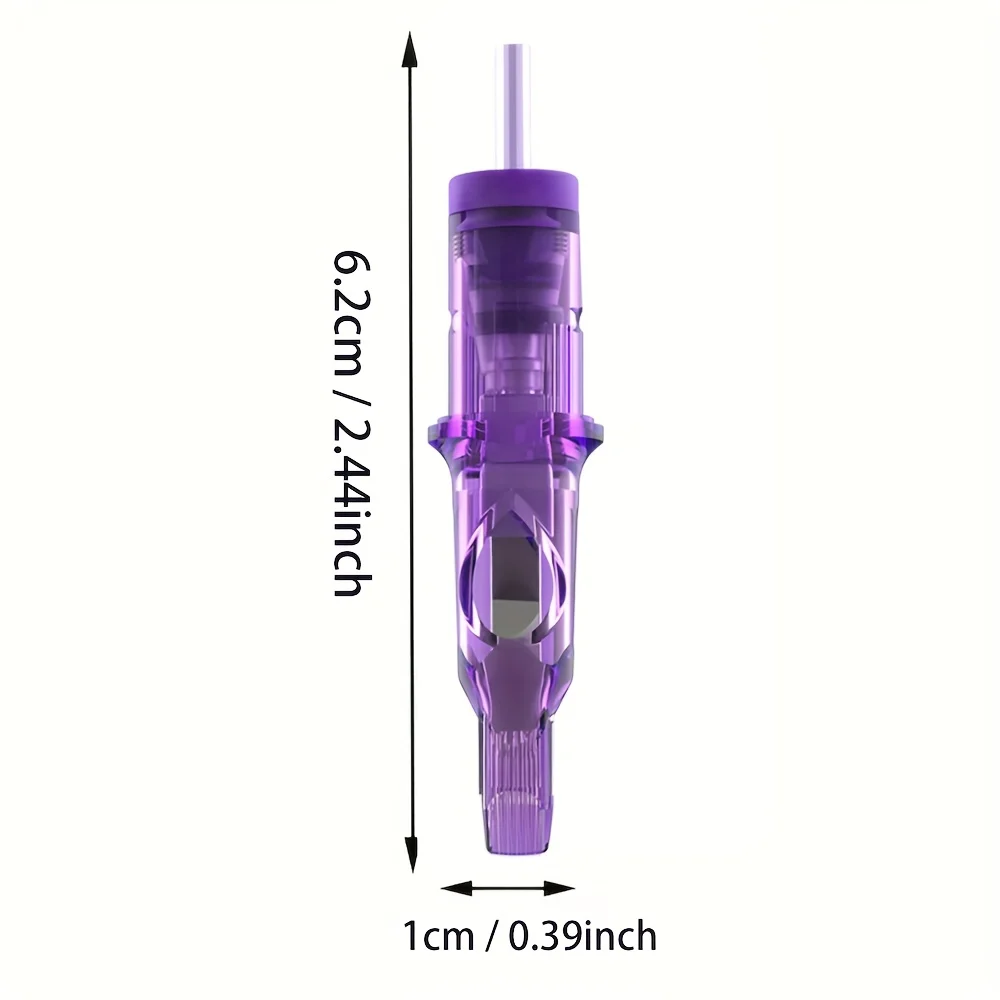 Goldplume 50 Tattoo Needles Set - Multiple Models Mixed Includes 3Rl 5Rl 7Rl 9Rl 5Rs 7Rs 9Rs 13Rm 15Rm 07m1 Professional Needles with Security Film Box